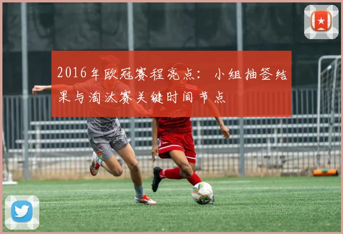 2016年欧冠赛程亮点：小组抽签结果与淘汰赛关键时间节点