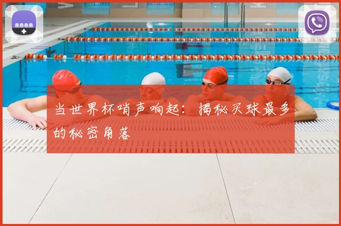 当世界杯哨声响起：揭秘买球最多的秘密角落