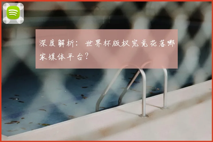 深度解析：世界杯版权究竟花落哪家媒体平台？